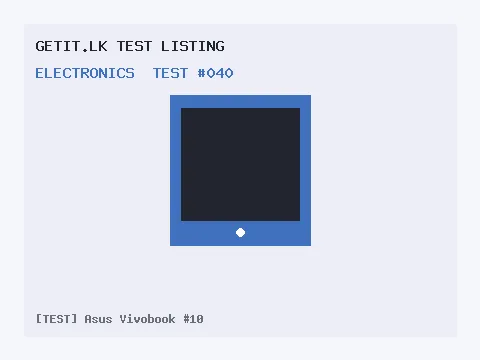 [TEST] Asus Vivobook #10