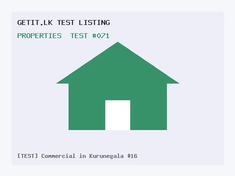 [TEST] Commercial in Kurunegala #16